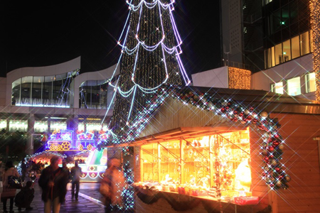 『ドイツ・クリスマスマーケット大阪2014』点灯式にマウス登場